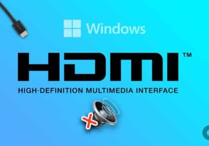 مشکل کارنکردن صدای HDMI