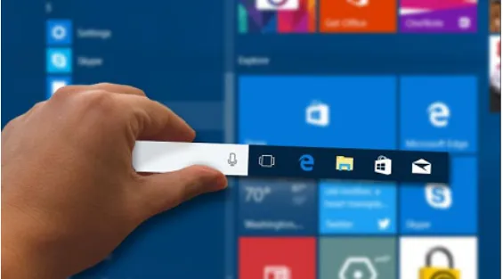 نوار ابزار وظیفه