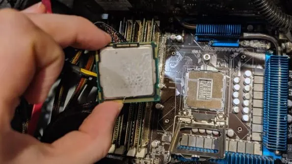 آموزش ارتقا CPU