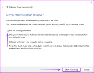 رمزگذاری با استفاده از BitLocker