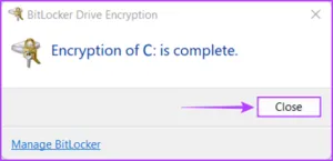 رمزگذاری با استفاده از BitLocker