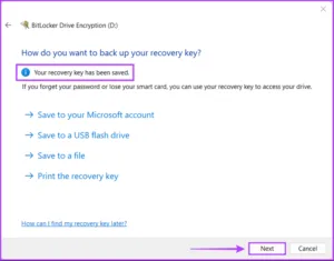 رمزگذاری با استفاده از BitLocker