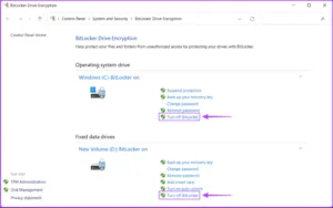 رمزگذاری با استفاده از BitLocker
