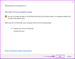 رمزگذاری با استفاده از BitLocker