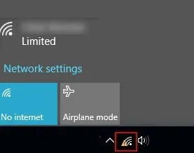 مشکل رایج اتصال Wi-Fi No Internet access