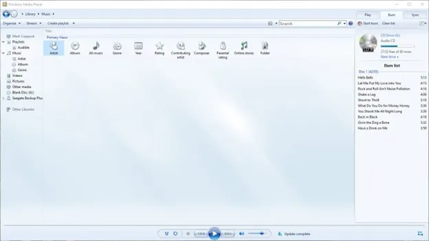 File Explorer سی دی داده