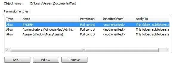 Cannot Delete Folder
