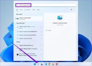 create a restore point دستگاه صوتی
