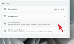 More options درایور گرافیک