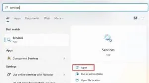 Services کد0x80240fff