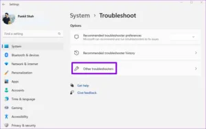 Other troubleshooters دستگاه صوتی