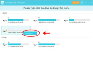 Cocosenor BitLocker Tuner رمز عبور BitLocker