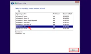 Next نصب ویندوز 11 بدون Secure Boot و TPM 2.0