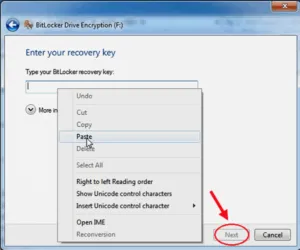 BitLocker Drive Encryption رمز عبور BitLocker